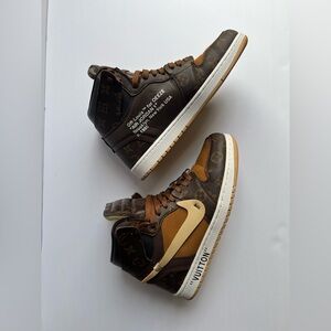 Louis Vuitton x Nike Custom Dunks | Men’s Size 10 | Rare Luxury Sneaker